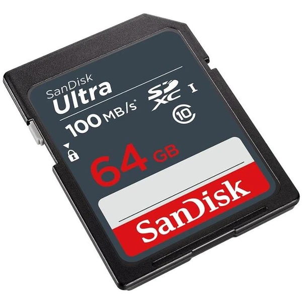 SanDisk Ultra Class 10 UHS-I SDHC paměťová karta 64GB   - Paměťové karty - Obrázek W54T000501