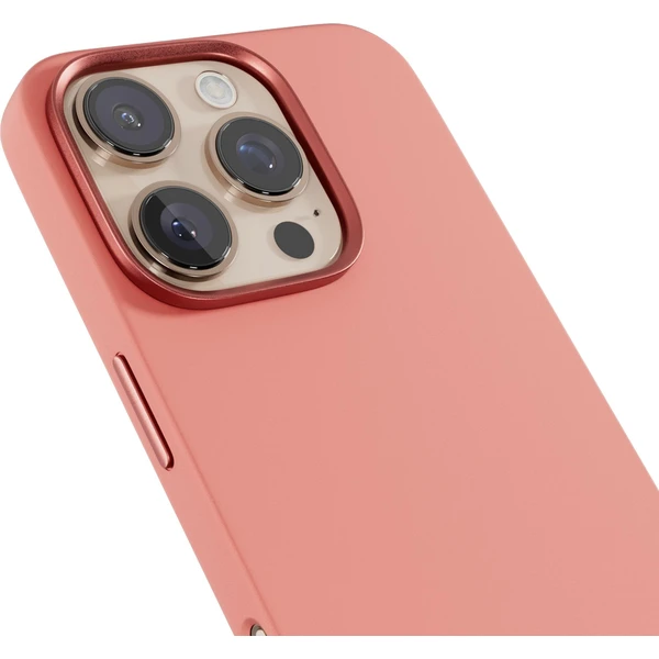 Epico Mag+ Silicone kryt pro iPhone 16 Pro Max broskvově růžová - Pouzdra - Obrázek W56C000L01