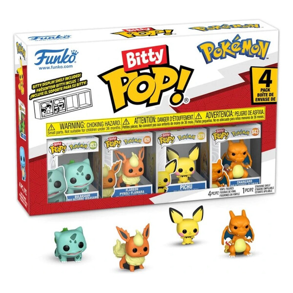 Funko Bitty POP! #453 Pokemon - Bulbasaur 4-pack