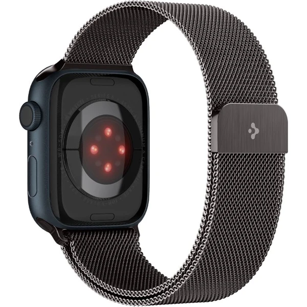 Spigen Metal Fit řemínek Apple Watch 49/45/44/42mm grafitový - Řemínky - Obrázek W5D5000L01