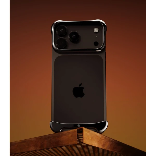 Arc Pulse titanový ochranný rám iPhone 17 Pro onyxově černý - Pouzdra - Obrázek W5DJ000K01