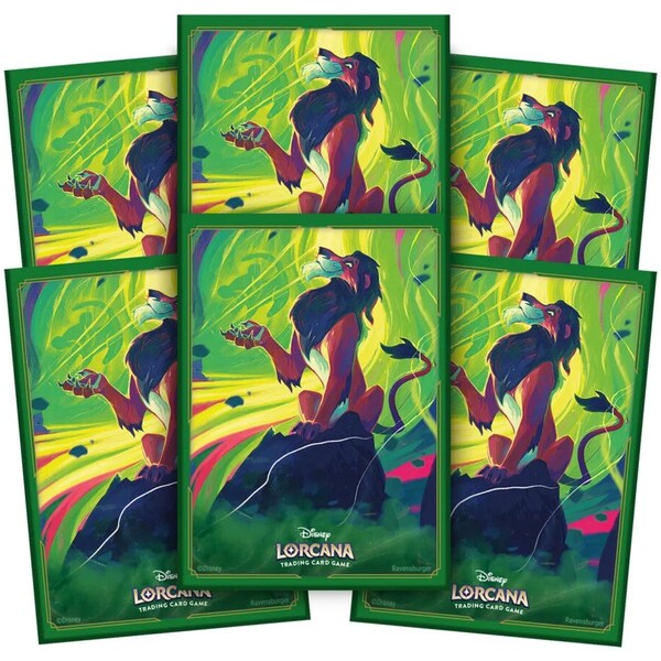 Disney Lorcana TCG Azurite Sea Scar obaly 65 ks