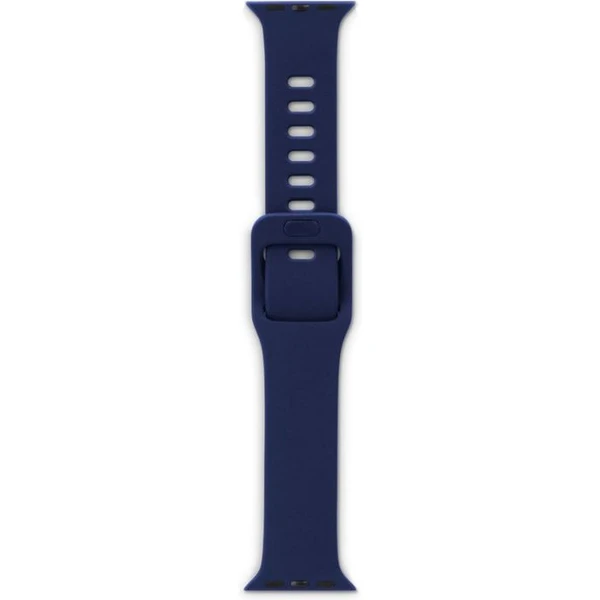 EPICO Silicone řemínek Apple Watch 38/40mm modrý - Řemínky - Obrázek W5T0200401