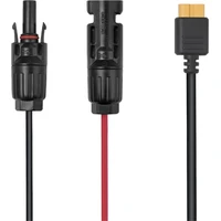 EcoFlow napájecí kabel ze solárního panelu do XT60i 5m černý - Kabely a redukce