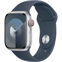 Apple Watch 41/40/38mm bouřkově modrý sportovní řemínek M/L - Řemínky