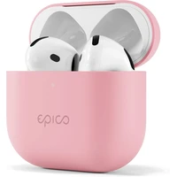Epico silikonový kryt pro Airpods 4 růžový - Pouzdra