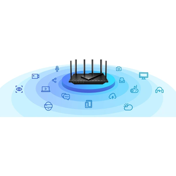 TP-Link Archer AX73 Wi-Fi 6 router černý - Routery - Obrázek W6CFF00101
