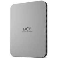LaCie Mobile Drive Secure 5TB externí pevný disk stříbrný - Pevné disky