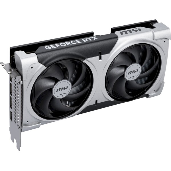 MSI NVIDIA GeForce RTX 5060 Ti 16G VENTUS 2X OC PLUS (RTX 5060 Ti 16G VENTUS 2X OC PLUS) Černá/stříbrná
