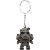 3D Klíčenka Good Loot Brelok Fallout - T-60  - Klíčenky