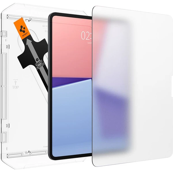Spigen Paper Touch EZ Fit matné sklo na psaní a kreslení iPad Pro 13" (2025) - Ochranné folie a skla - Obrázek W775000J01