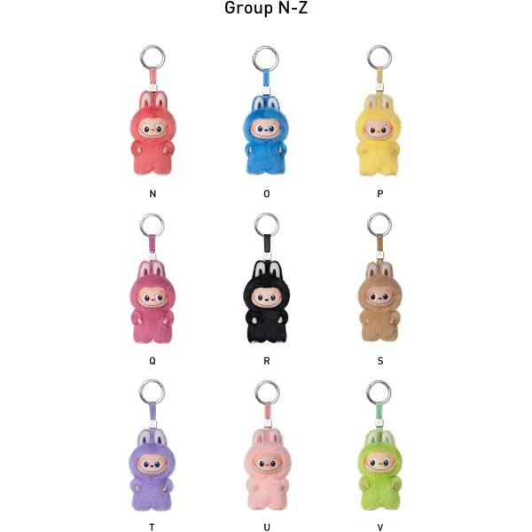 POP MART Labubu The Monsters - Pin For Love Series Blind box (N-Z) - Figurky - Obrázek W77H000K01