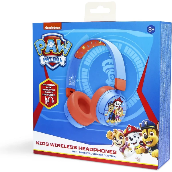 OTL bezdrátová sluchátka dětská s motivem PAW Patrol - Sluchátka - Obrázek W7M2G00101