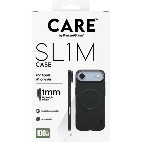 PanzerGlass® CARE SL1M (1mm) MagSafe kryt Apple iPhone Air černý - Pouzdra - Obrázek W7XL000K01