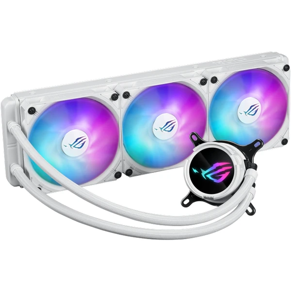 ASUS ROG STRIX LC III 360 ARGB bílý - Chladiče - Obrázek W7Y5000L01
