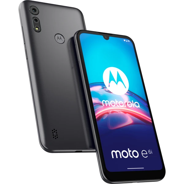 Motorola Moto E6i 2GB+32GB Dual SIM Meteor Grey - Mobilní telefony - Obrázek W89M600301
