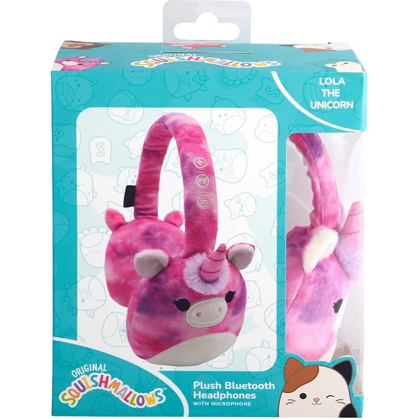 Lazerbuilt bezdrátová sluchátka Squishmallows - Lola (plyšová) - Sluchátka - Obrázek W8BG000K01
