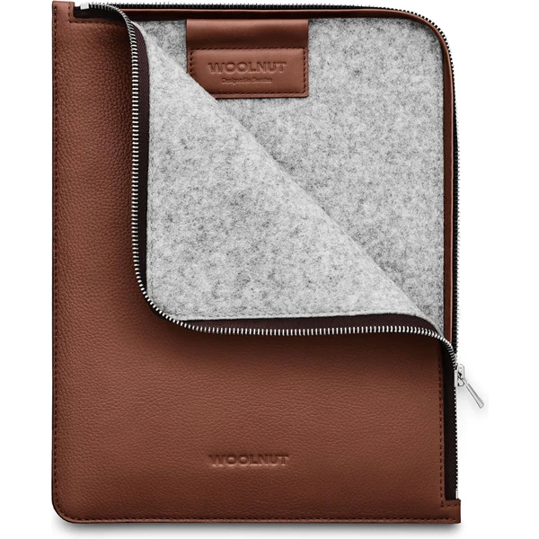 Woolnut Leather Folio kožené pouzdro iPad Pro 11"/iPad Air 11" hnědé - Pouzdra - Obrázek W8LR100501
