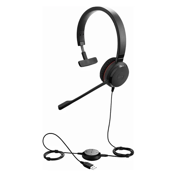 Jabra Evolve 30 II Mono USB/Jack MS - Handsfree - Obrázek W8OW300301