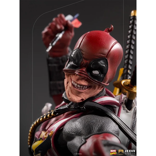 Soška Iron Studios - Deadpool Deluxe BDS Art Scale 1/10 - Marvel Comics - Sochy a sošky - Obrázek W8PJ100201