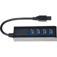 PremiumCord USB 3.0 Superspeed Hub 4-portový - USB huby