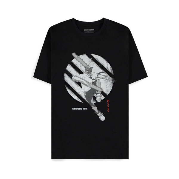 Tričko Chainsaw Man - Jump L Černá