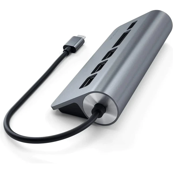 Satechi Aluminium USB Hub vesmírně šedý - USB huby - Obrázek W9L2700301