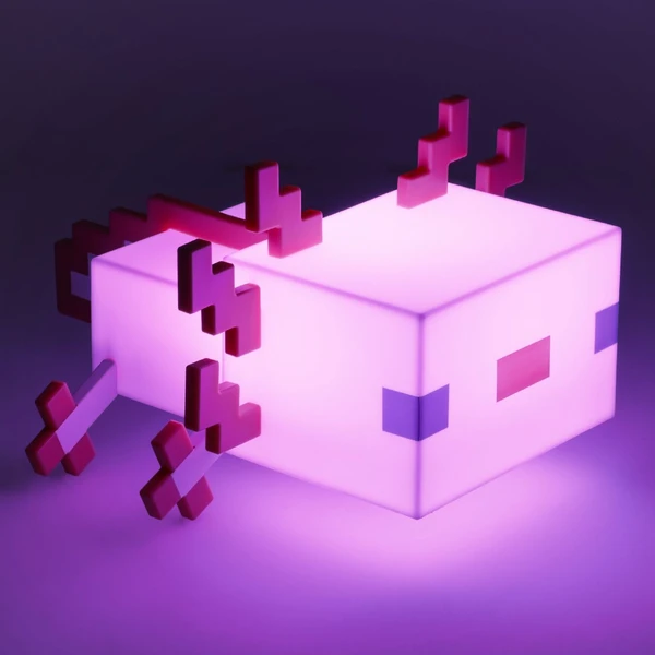 Světlo Minecraft - Axolotl - Lampičky - Obrázek W9UR100501