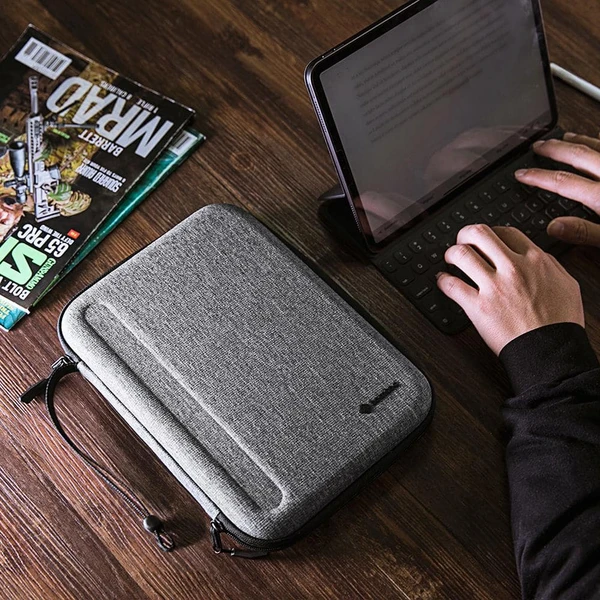 tomtoc Smart Briefcase 10,9'' iPad Air / 11'' iPad Pro šedá - Brašny - Obrázek WA54100501