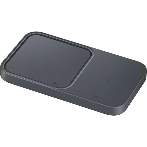Samsung DUO bezdrátová nabíjecí podložka s adaptérem 15W (EP-P5400TBE) černá - Nabíječky - Obrázek WA68000701