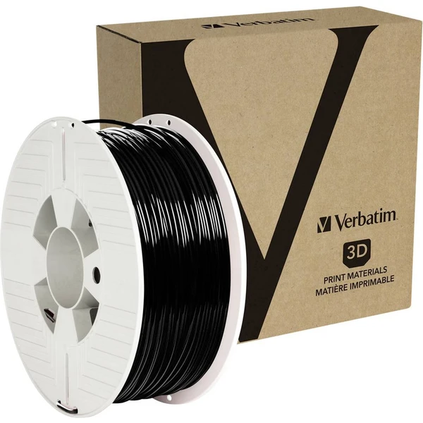 VERBATIM filament do 3D tiskárny PET-G 1.75mm, 327m, 1kg černý - Filamenty pro 3D tiskárny - Obrázek WAG3000L01