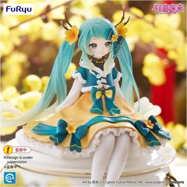 Figurka Furyu Hatsune Miku Noodle Stopper- Hatsune Miku 2025 Chinese New Year Ver. 14 cm     - Figurky - Obrázek WAKN000K01