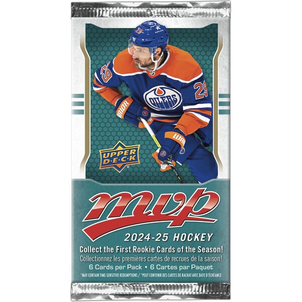 Hokejové karty 2024-25 Upper Deck MVP Hockey Retail balíček