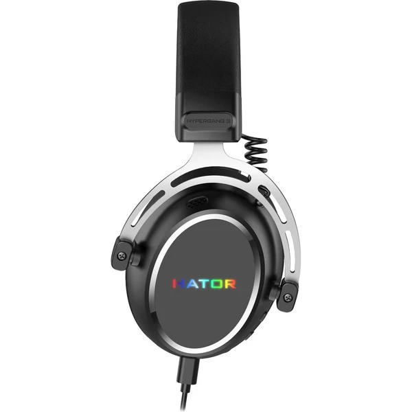 HATOR HYPERGANG 3 USB headset černý - Sluchátka - Obrázek WBAE000J01