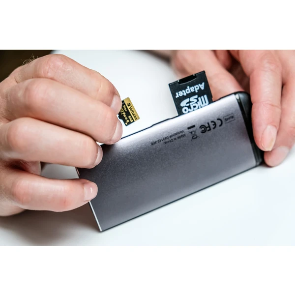 Verbatim USB-C Multiport HUB, 3x USB 3.0, 1x USB-C, HDMI, LAN, SD, microSD dokovací stanice šedá - Dokovací stanice - Obrázek WBOR000301