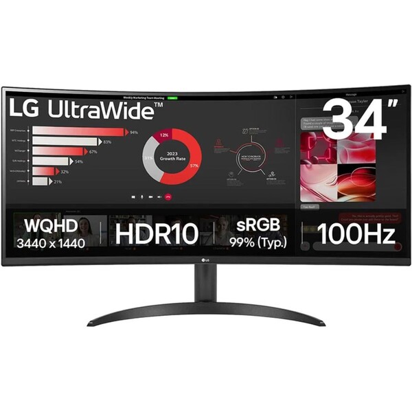 LG 34WR50QK-B.AEU Černá