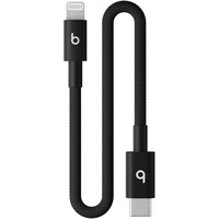 Apple Beats USB-C/Lightning napájecí kabel 20cm sytě černý - Kabely a redukce