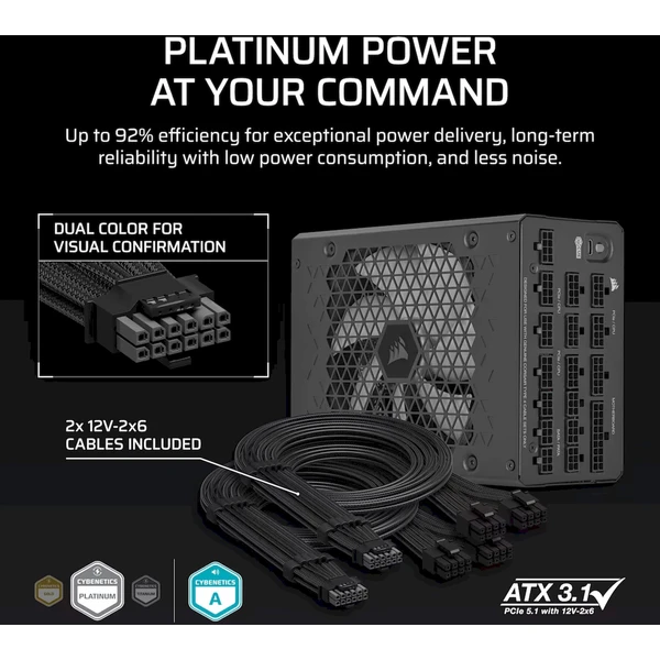 Corsair HX1200i 1200W - Zdroje - Obrázek WBRK000K01