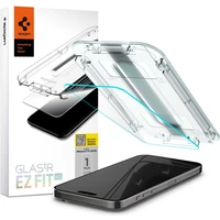 Spigen Glass tR EZ Fit HD tvrzené sklo iPhone 15 Pro Max čiré - Ochranné folie a skla