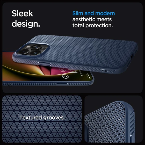 Spigen Liquid Air kryt iPhone 15 Pro Max modrý - Pouzdra - Obrázek WBV8000601
