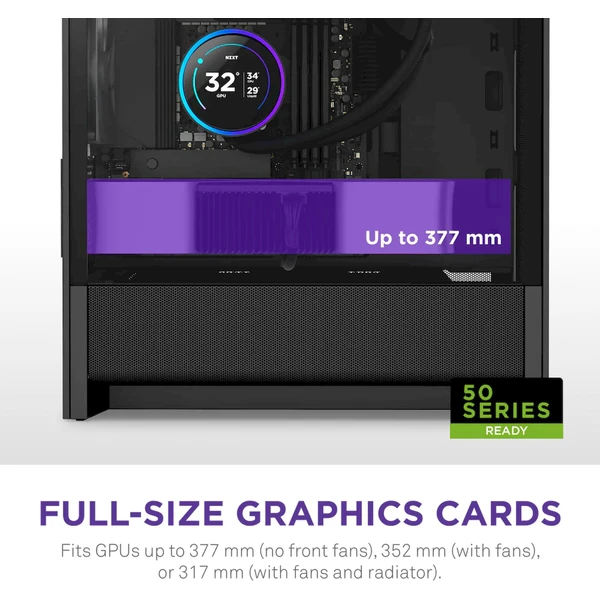 NZXT H3 Flow černá - Počítačové skříně - Obrázek WC7K000K01