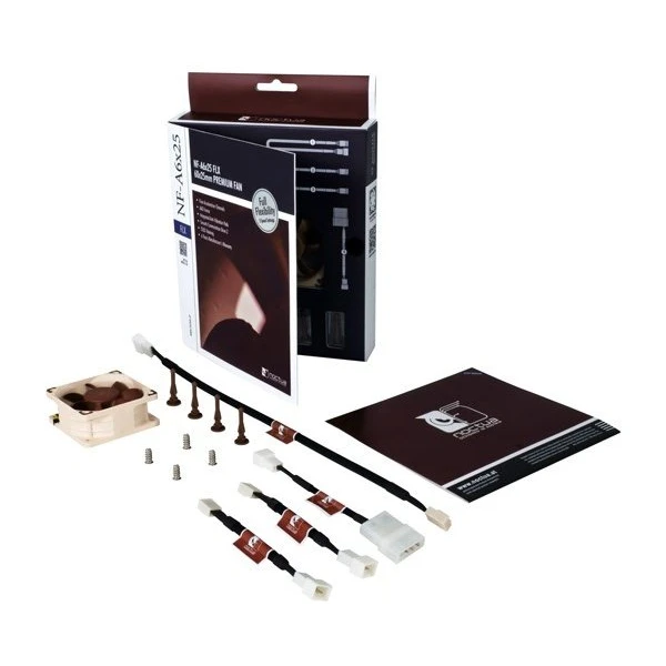 Noctua NF-A6x25 FLX - Ventilátory pro PC - Obrázek WCQR600301