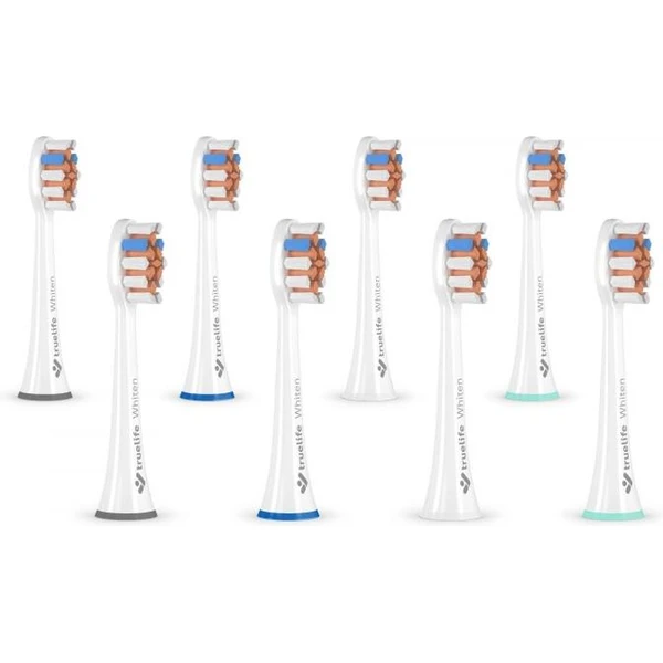 TrueLife SonicBrush UV Heads White Whiten 8 Pack - Zubní kartáčky - Obrázek WCTG300401