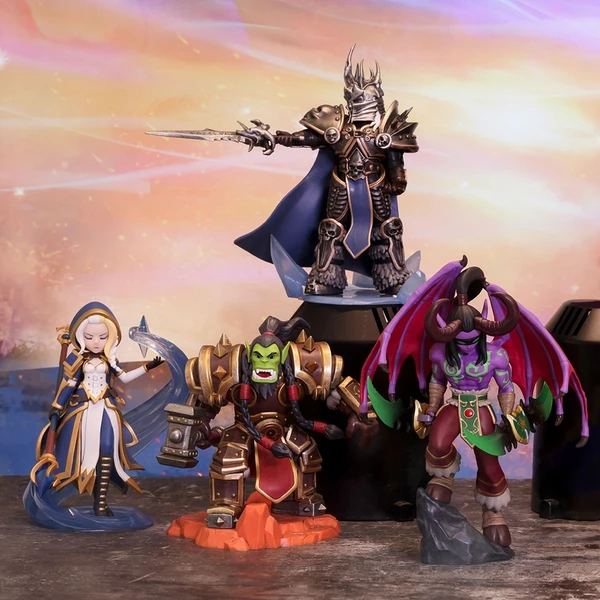 POP MART World of Warcraft - Collectible Character Blind box - Figurky - Obrázek WCXH000K01