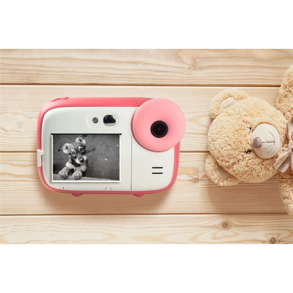AgfaPhoto Realikids Instant Cam dětský fotoaparát růžový - Fotoaparáty - Obrázek WDCL000K01