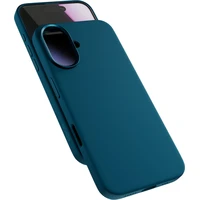 Epico Silicone Pro Mag+ kryt pro iPhone 17 Qi2 & Magsafe kompatibilní petrolejově modrý - Pouzdra
