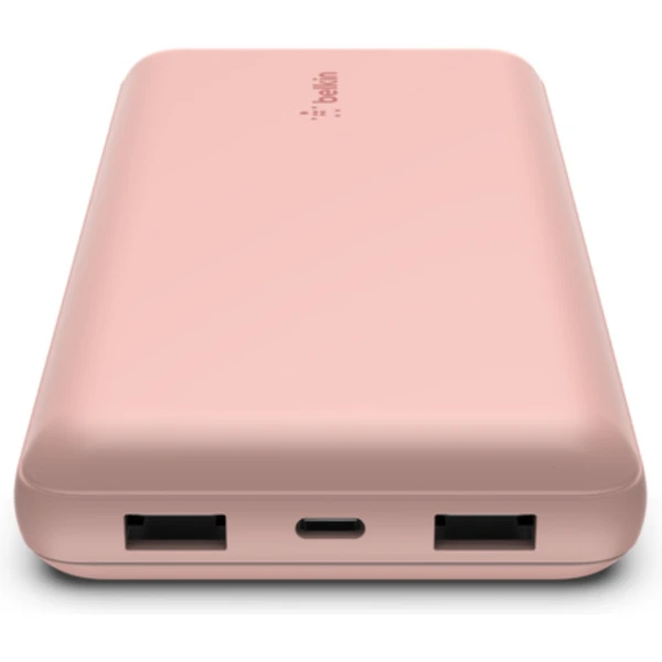 Belkin BOOST CHARGE USB-C powerbanka (15W), 20000mAh, růžová - Powerbanky - Obrázek WE31G00101