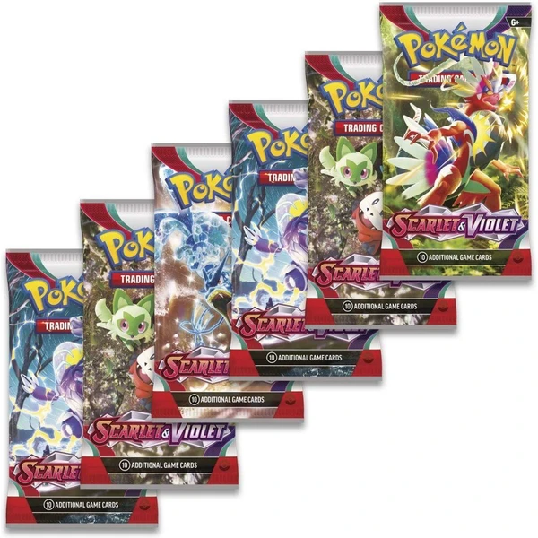Pokémon TCG: Scarlet & Violet - Booster - Pokémon karty - Obrázek WEB1G00101