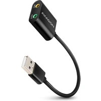 AXAGON externí zvuková karta USB 2.0 15 cm - Zvukové karty