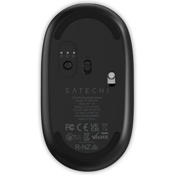 Satechi OntheGo Bluetooth bezdrátová myš černá - Myši - Obrázek WEXK000K01